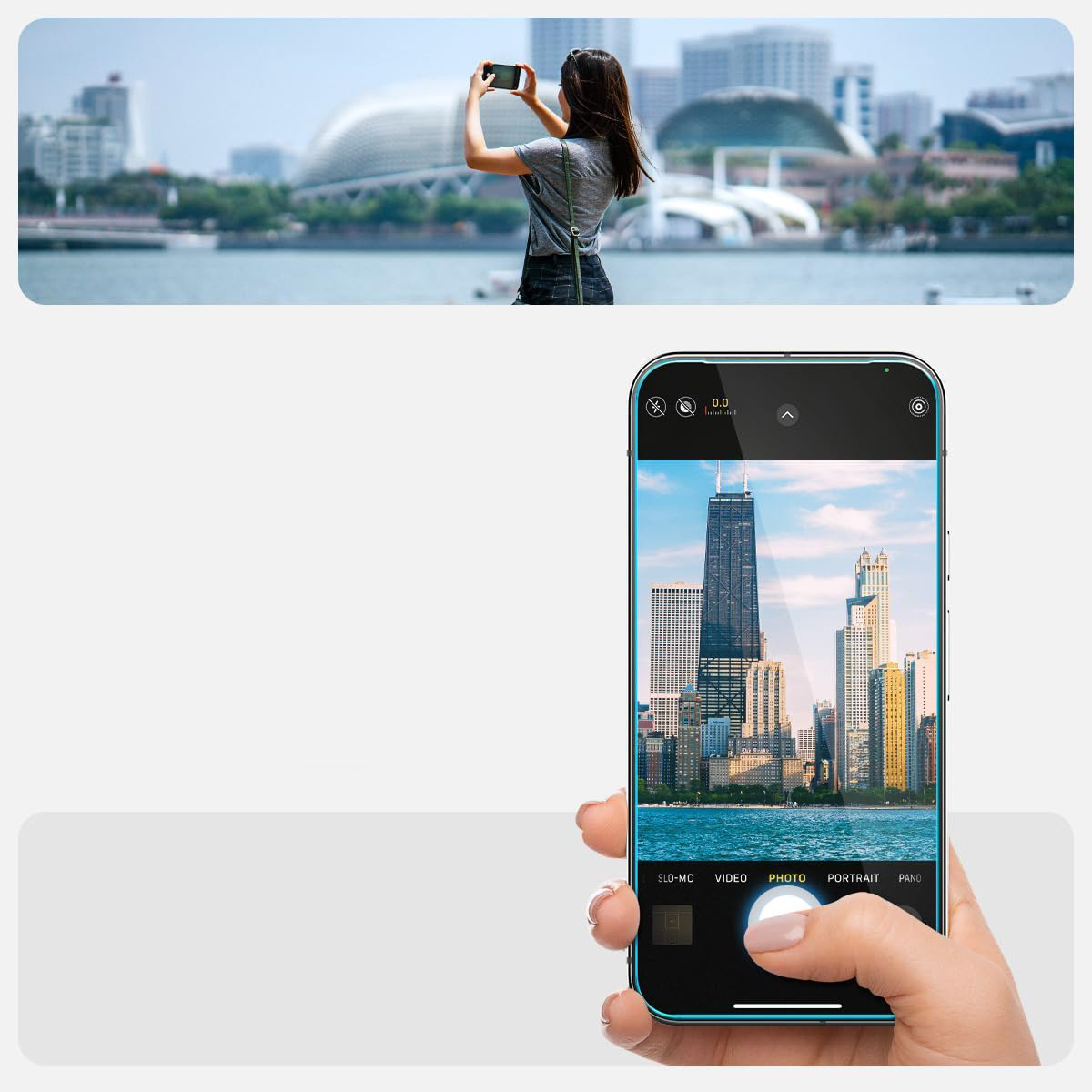 Szkło do etui + Aplikator Spigen Glas.tR EZ Fit 2-Pack do Google Pixel 9 Pro XL